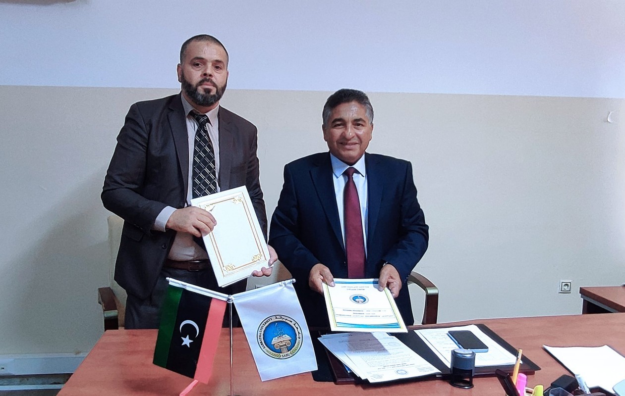 A joint cooperation agreement is expected between the University of Sabratha and the Libyan Academy for Higher Studies (Western Mountain Branch).
