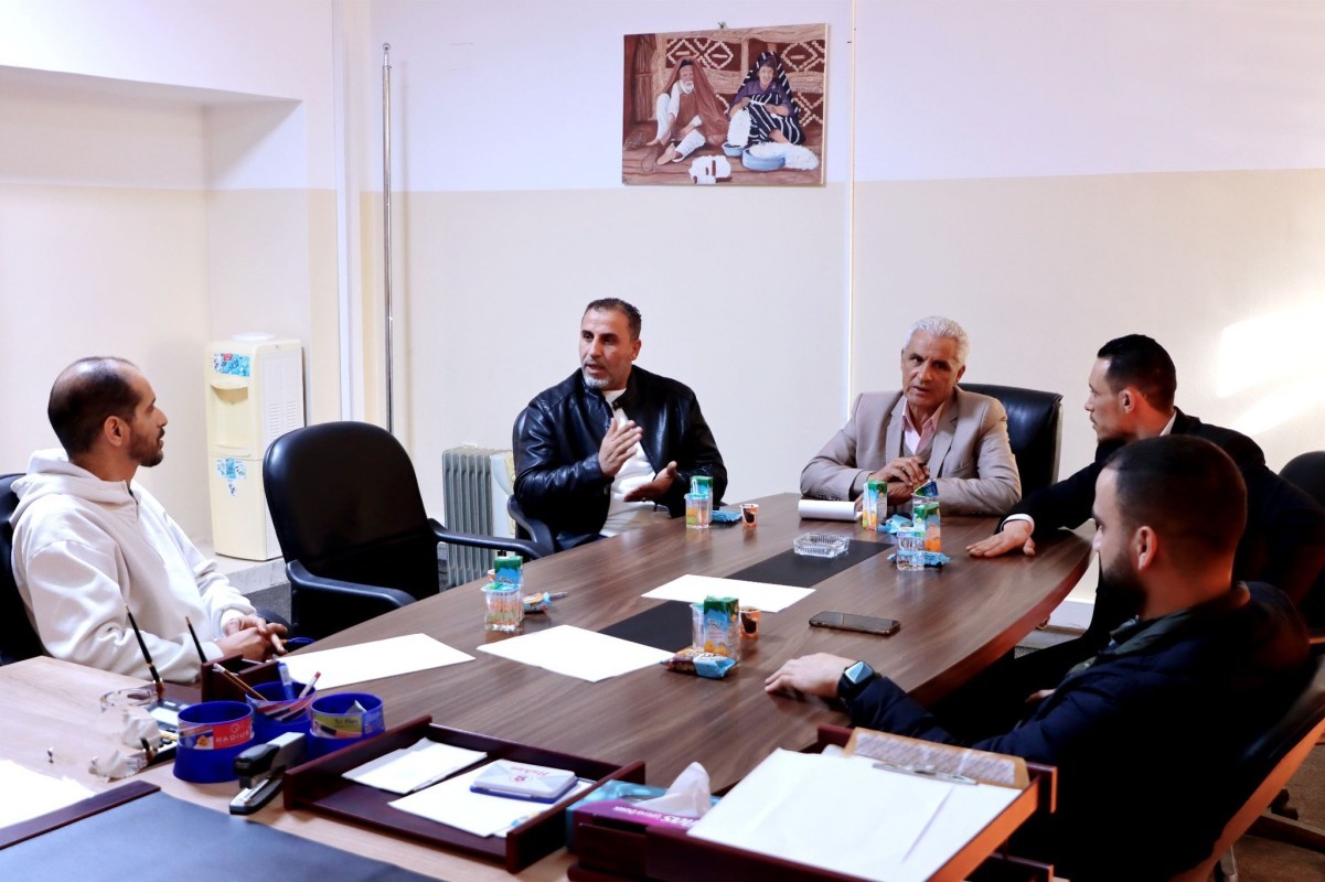 Visit of the Committee for the Follow-up of the University Libraries' Electronic Network at the Ministry of Higher Education.