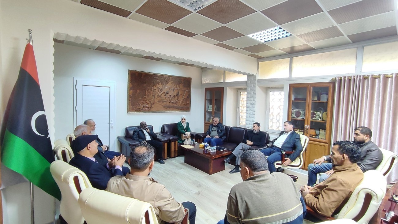 Visit of Parliament Member Dr. Halima Al-Sadiq Al-Ayeb to the University of Sabratha