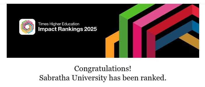 For the First Time: Sabratha University Listed in the Times Higher Education Impact Rankings 2025