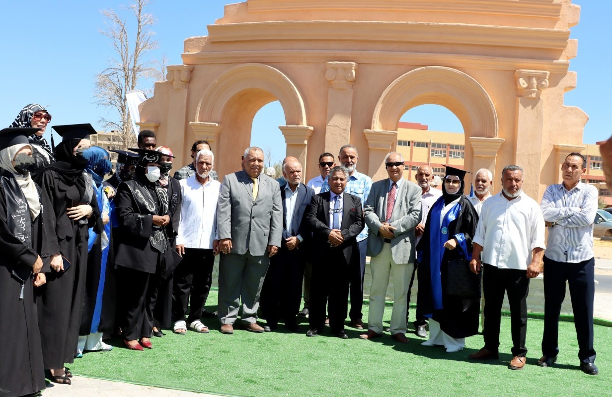 Inauguration of a Model of Sabratha’s Ancient Theater Created by Fine Arts Design Students