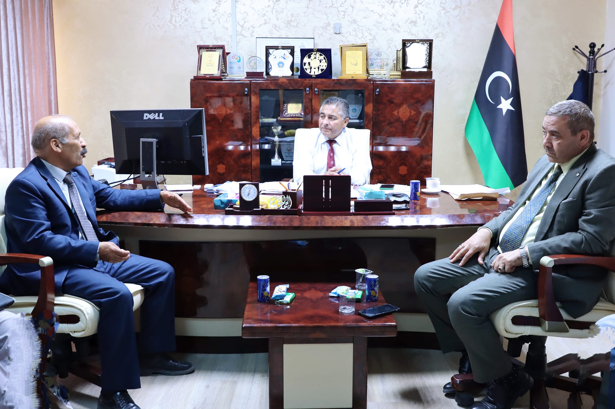 تفعيل اتفاقية التعاون المشترك بين جامعة صبراتة وجامعة سوهاج بدولة مصر