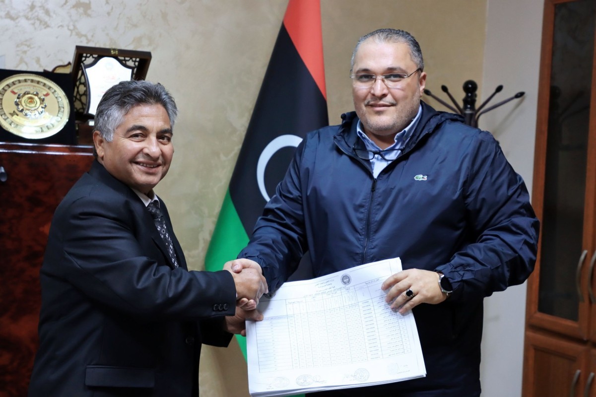 مراسم اعتماد نتيجة امتحانات الدور الأول البكالوريوس الدفعة الأولى للعام الجامعي 2022-2023م، بكلية الطب البشري صبراتة.