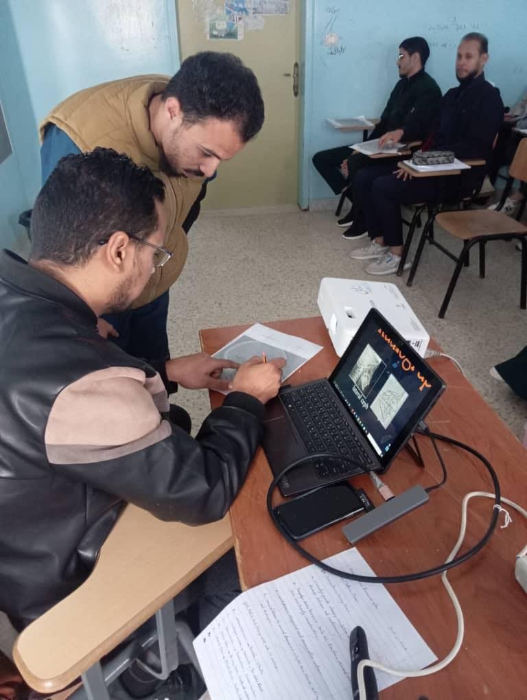 استمرار التدريب العملي في مادة التقويم كلية طب وجراحة الفم والاسنان صرمان