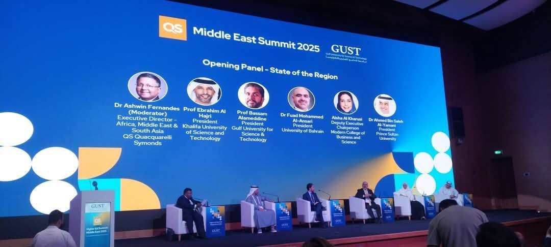 جامعة صبراتة تشارك في قمة تصنيف " QS " للتعليم العالي ( الشرق الأوسط 2025 )